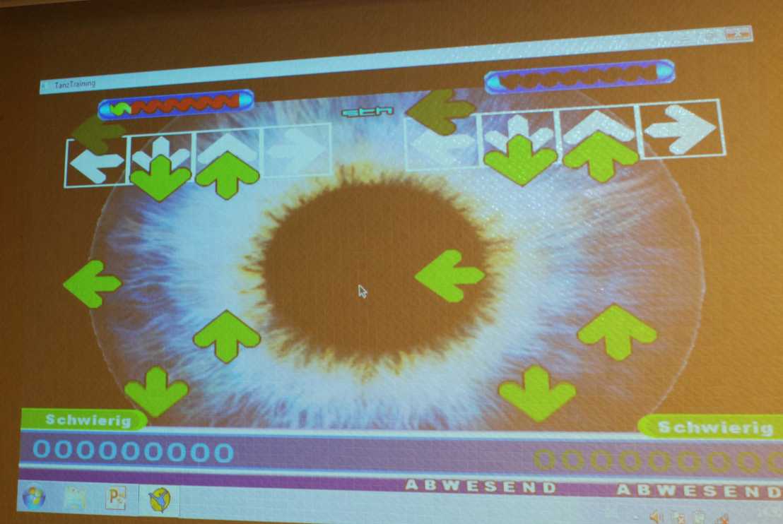 Enlarged view: Spielscreen